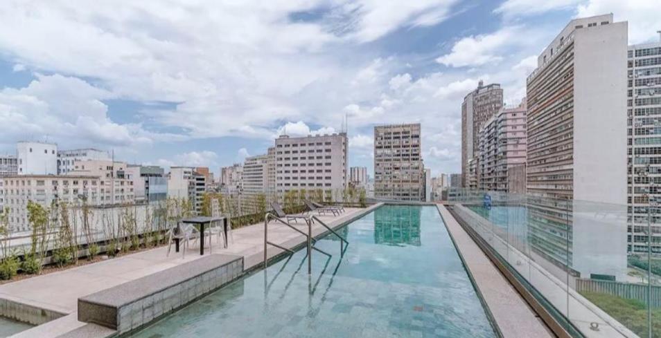 Loft Com Piscina, Academia, 100 Metros Do Metro Διαμέρισμα Σάο Πάολο Εξωτερικό φωτογραφία