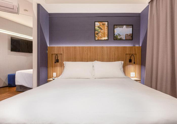 Loft Com Piscina, Academia, 100 Metros Do Metro Διαμέρισμα Σάο Πάολο Εξωτερικό φωτογραφία